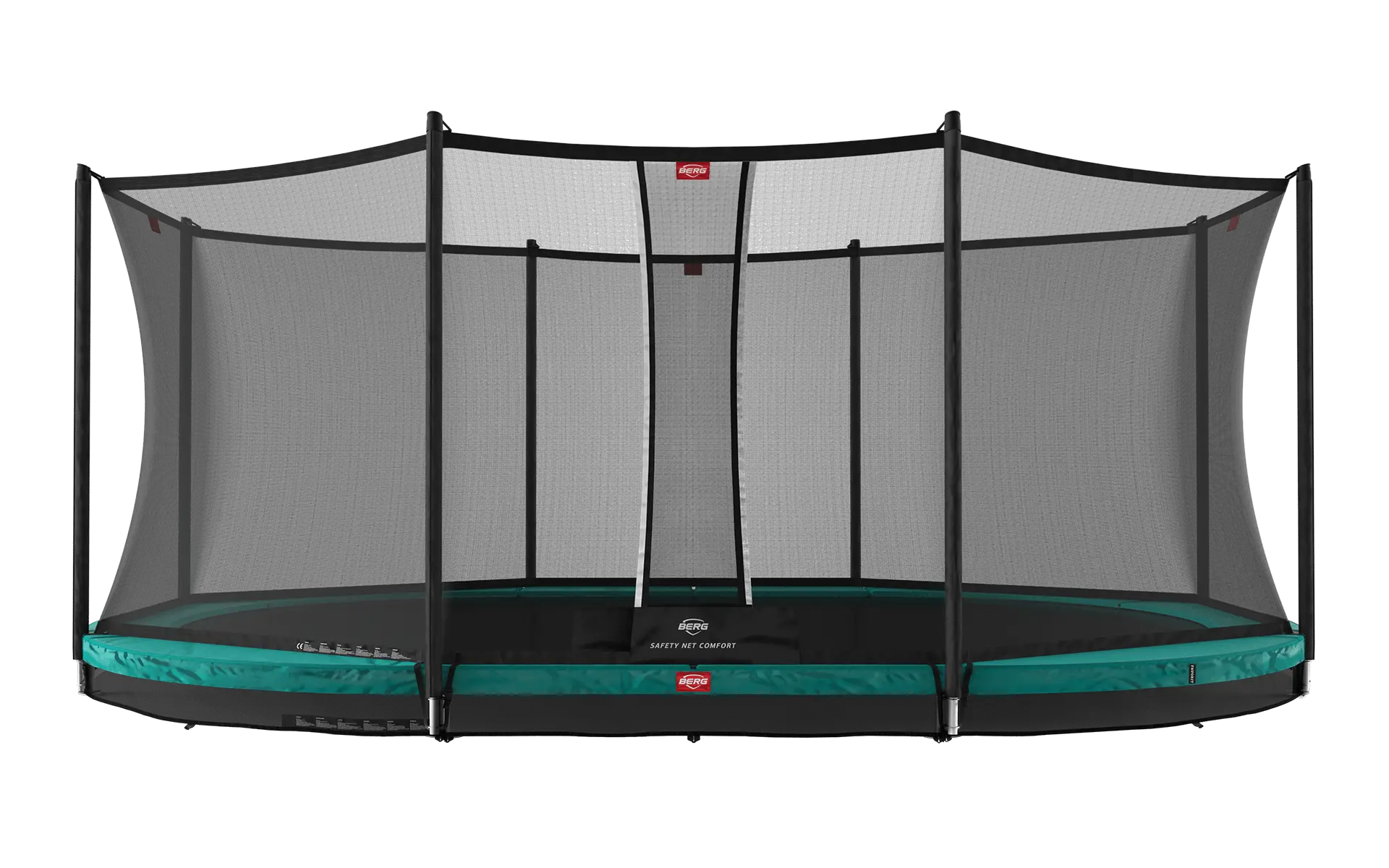 BERG Grand Favorit InGround 520 Green + Safety Net Comfort