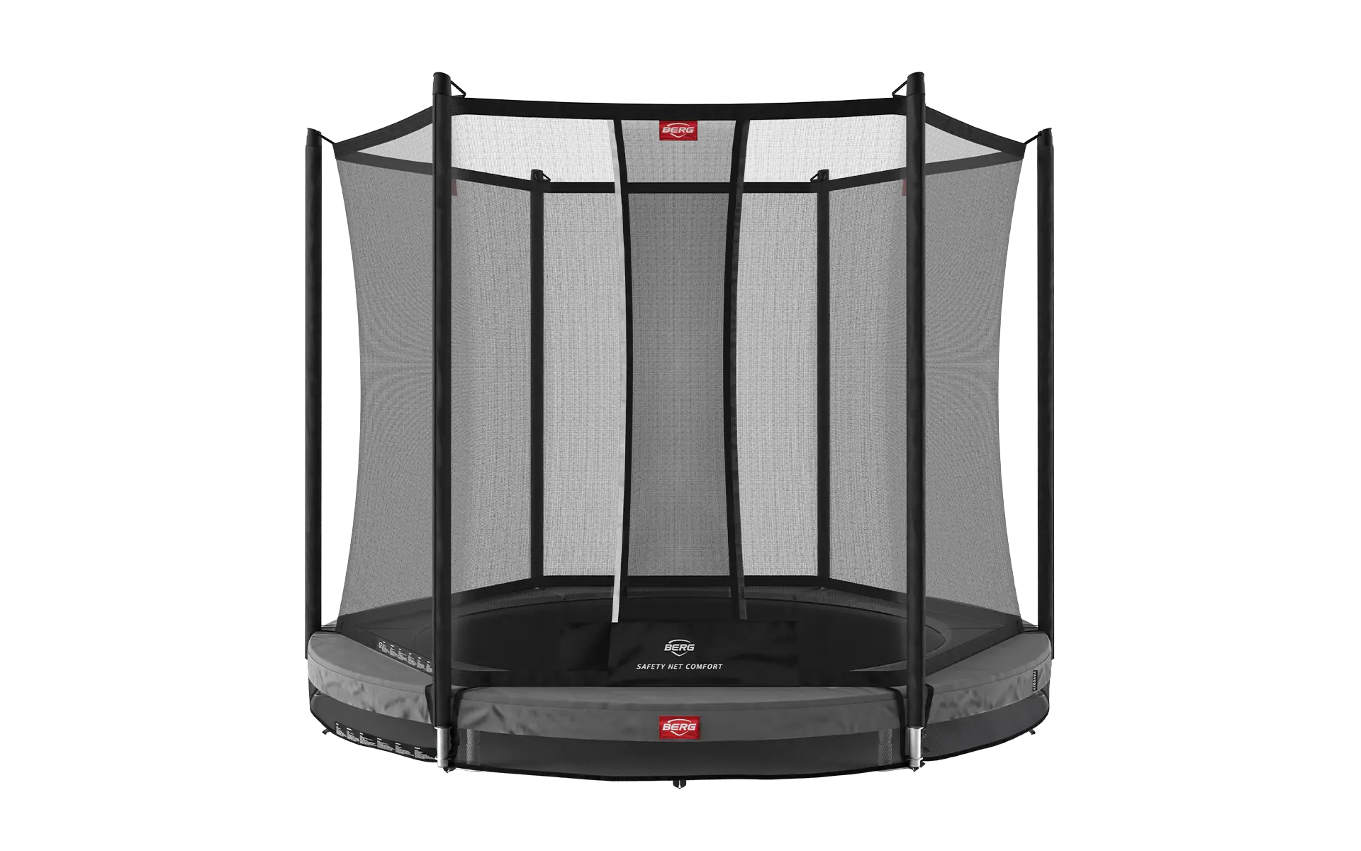 BERG Favorit InGround 270 Grey + Sicherheitsnetz Comfort