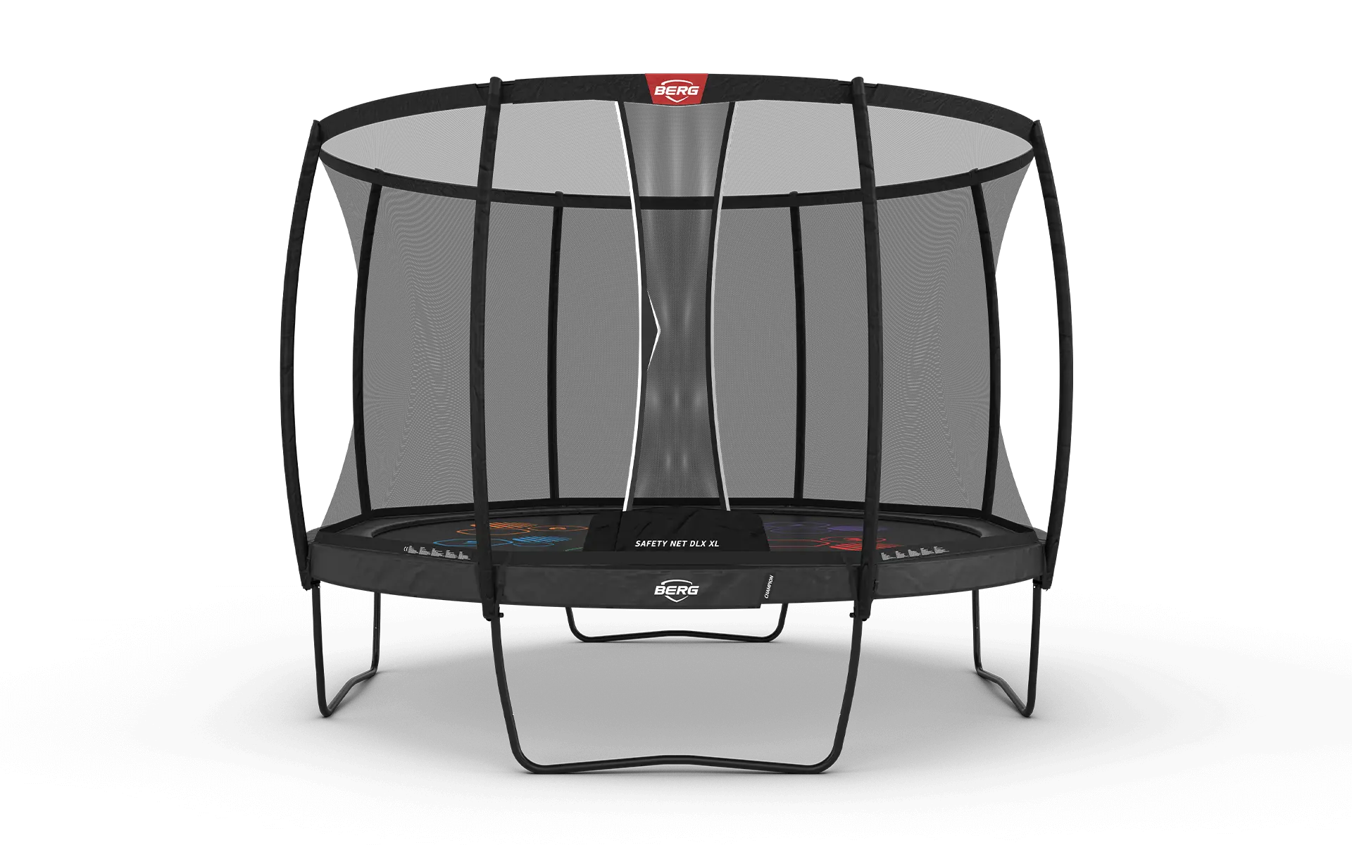 BERG Champion Regular 430 Grau Levels + Safety Net DLX XL