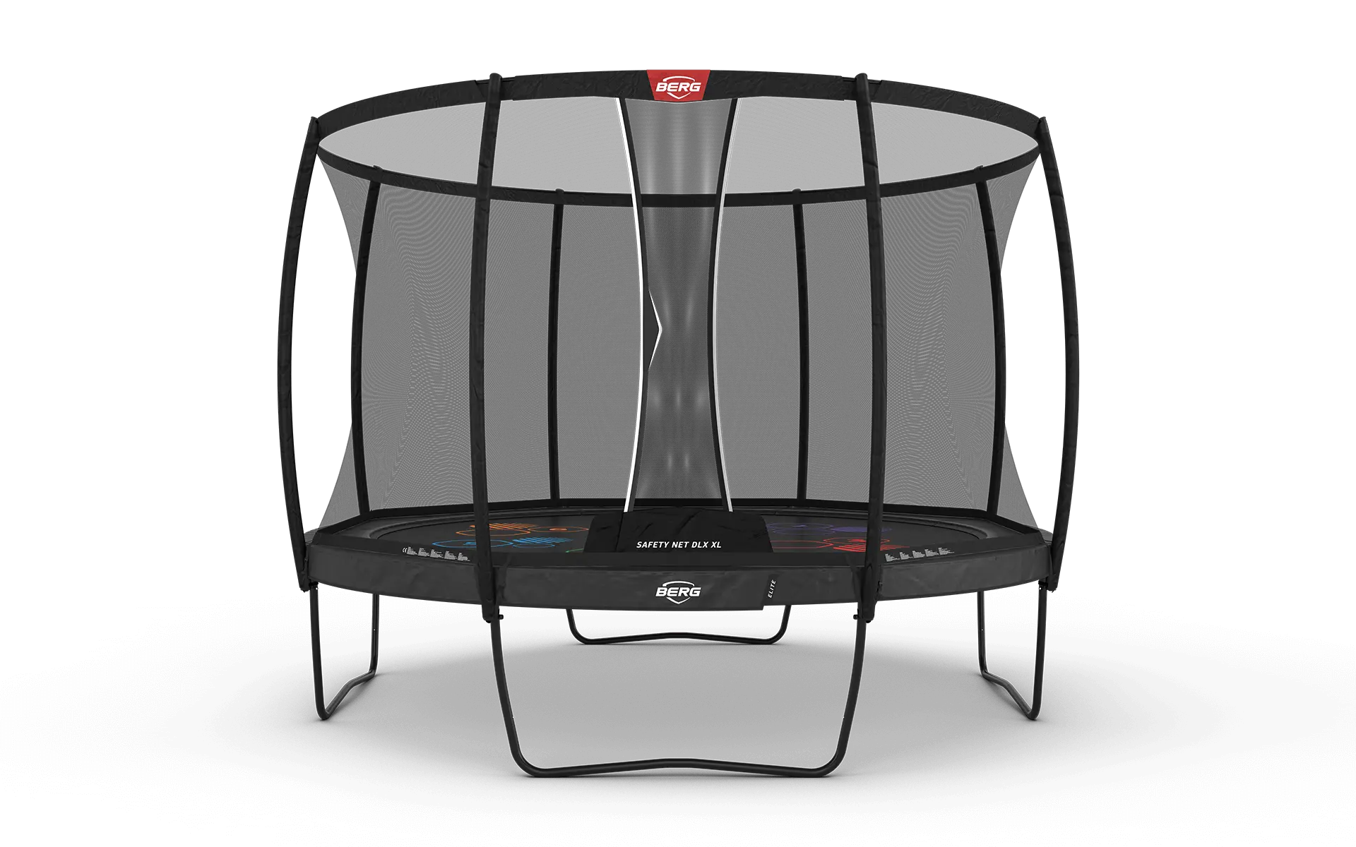 BERG Elite Regular 430 Grau Levels + Safety Net DLX XL