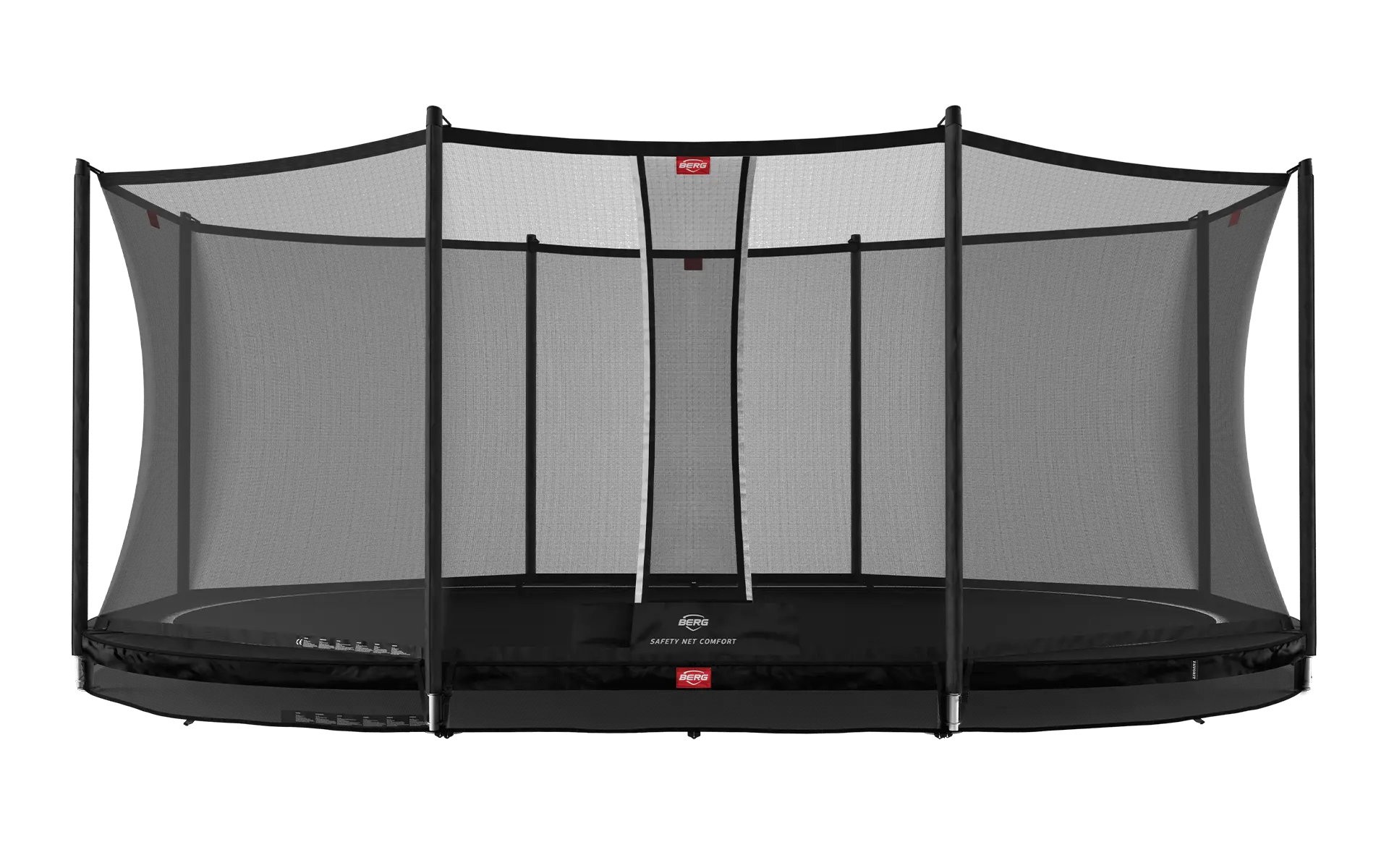 BERG Grand Favorit InGround 520 Black + Safety Net Comfort