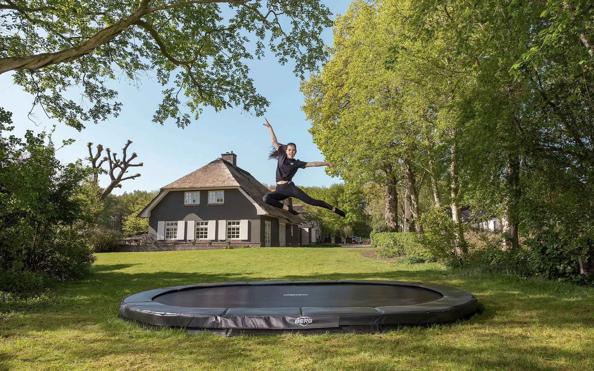 BERG SPORTS Grand Elite InGround 520 Grey
