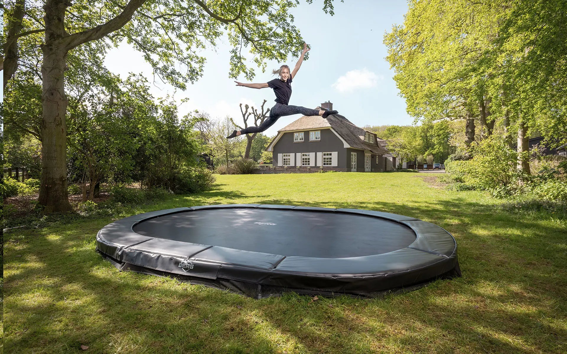 BERG SPORTS Grand Elite InGround 520 Grey