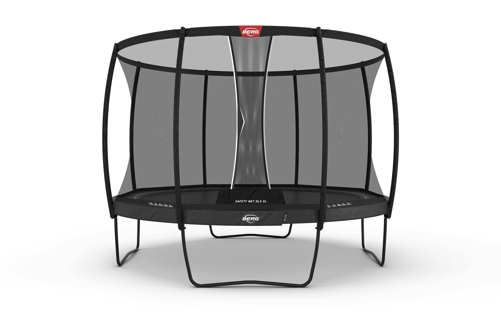 BERG Elite Regular 430 Grau + Sicherheitsnetz DLX XL