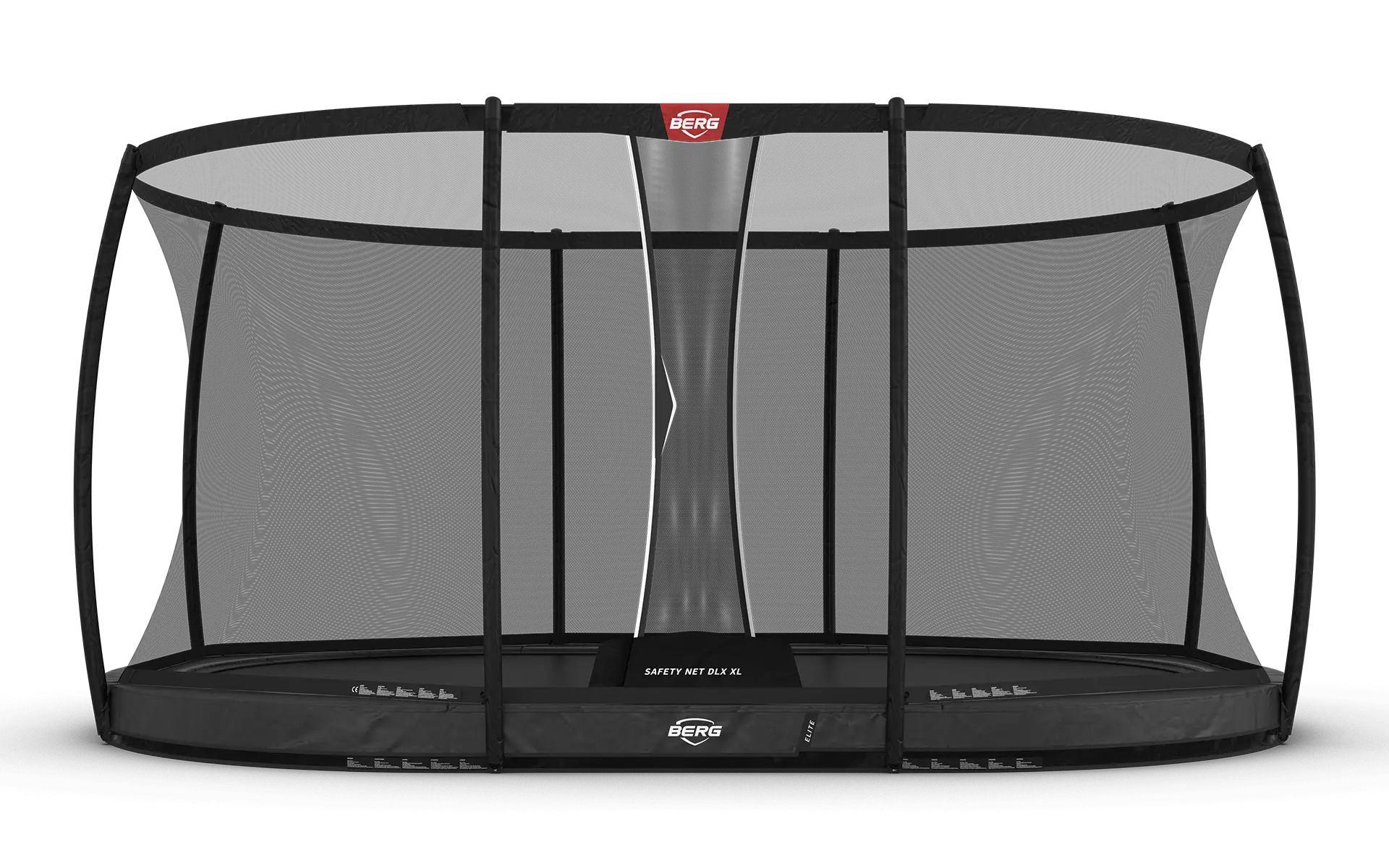 BERG Grand Elite InGround 520 Grau + Safety Net DLX XL