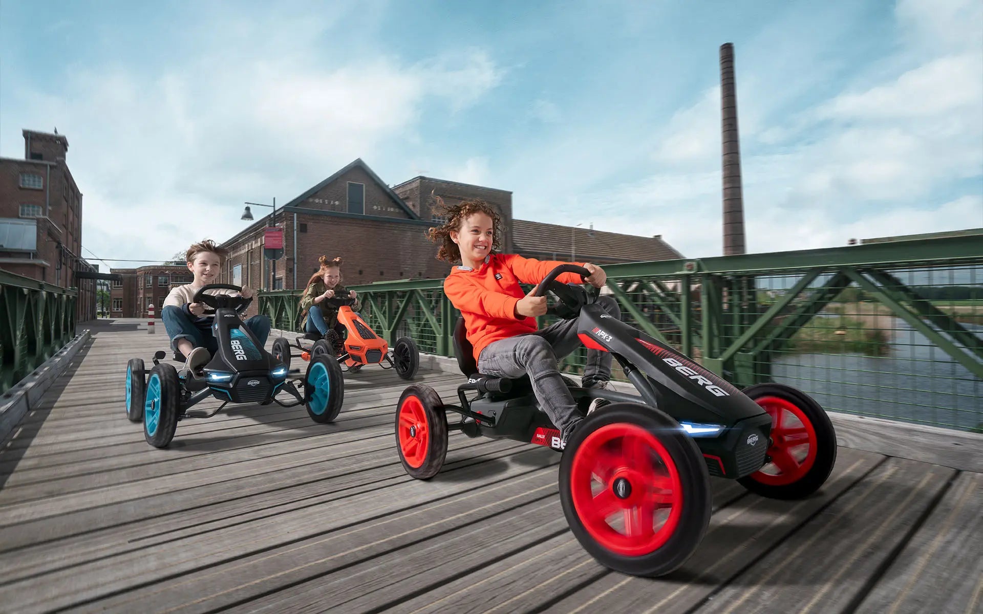 BERG RALLY APX RED 3 GEARS