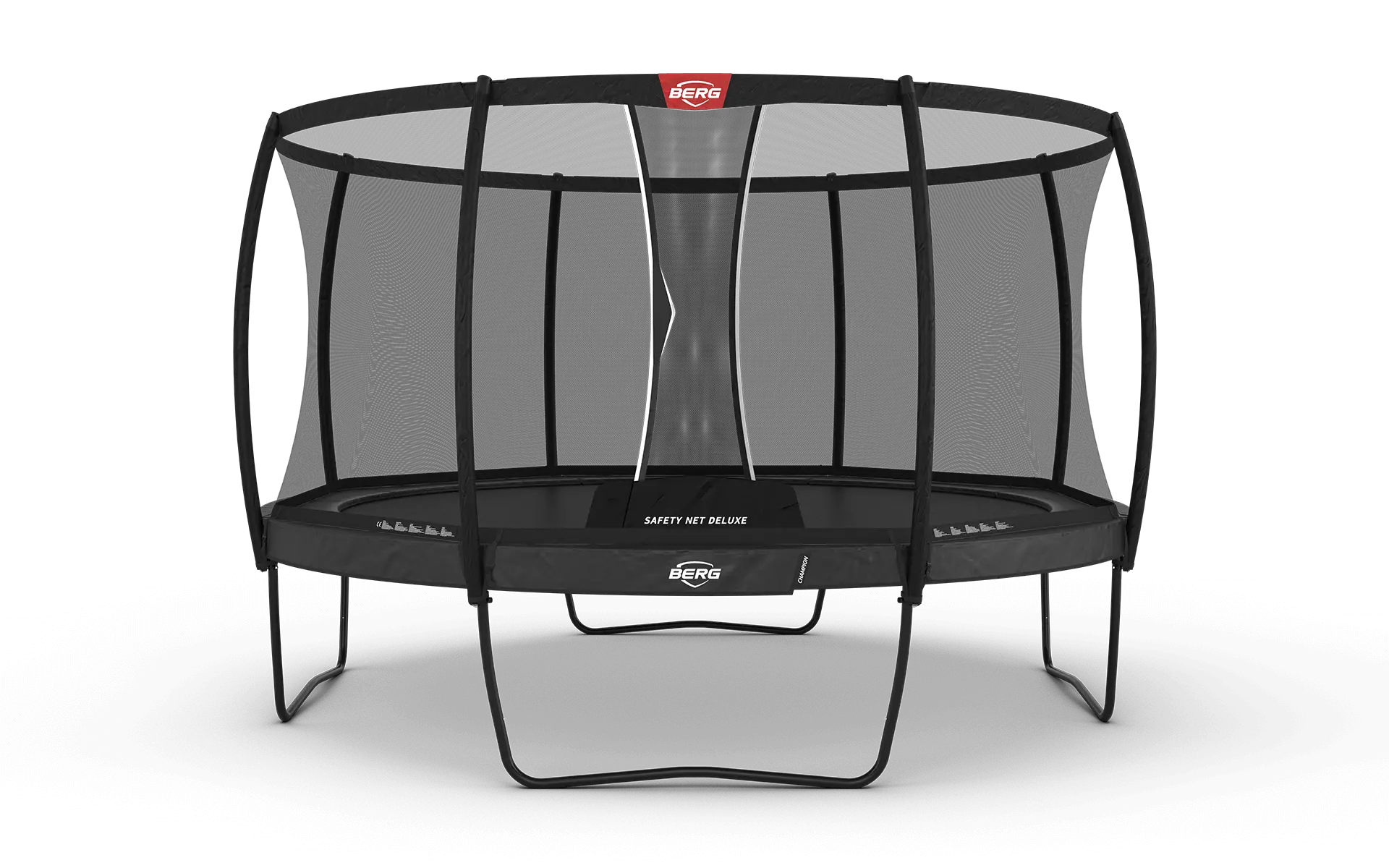 BERG Champion Regular 430 Grau + Sicherheitsnetz Deluxe