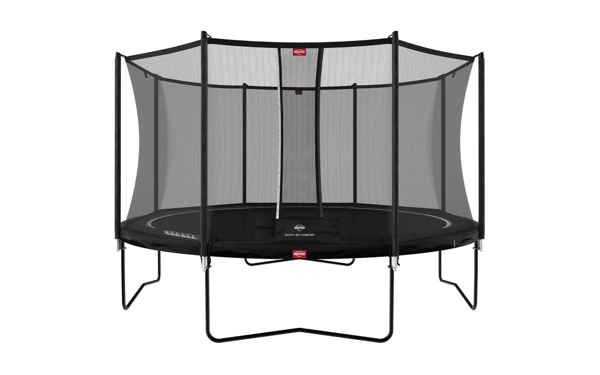 BERG Favorit Regular 380 Black + Sicherheitsnetz Comfort