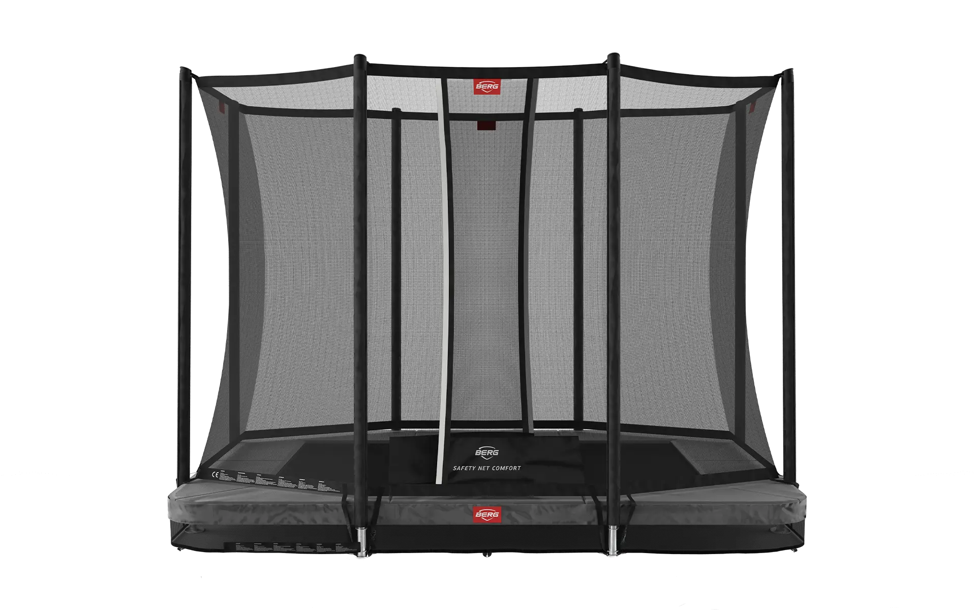 BERG Ultim Favorit InGround 280 Grey + Safety Net Comfort