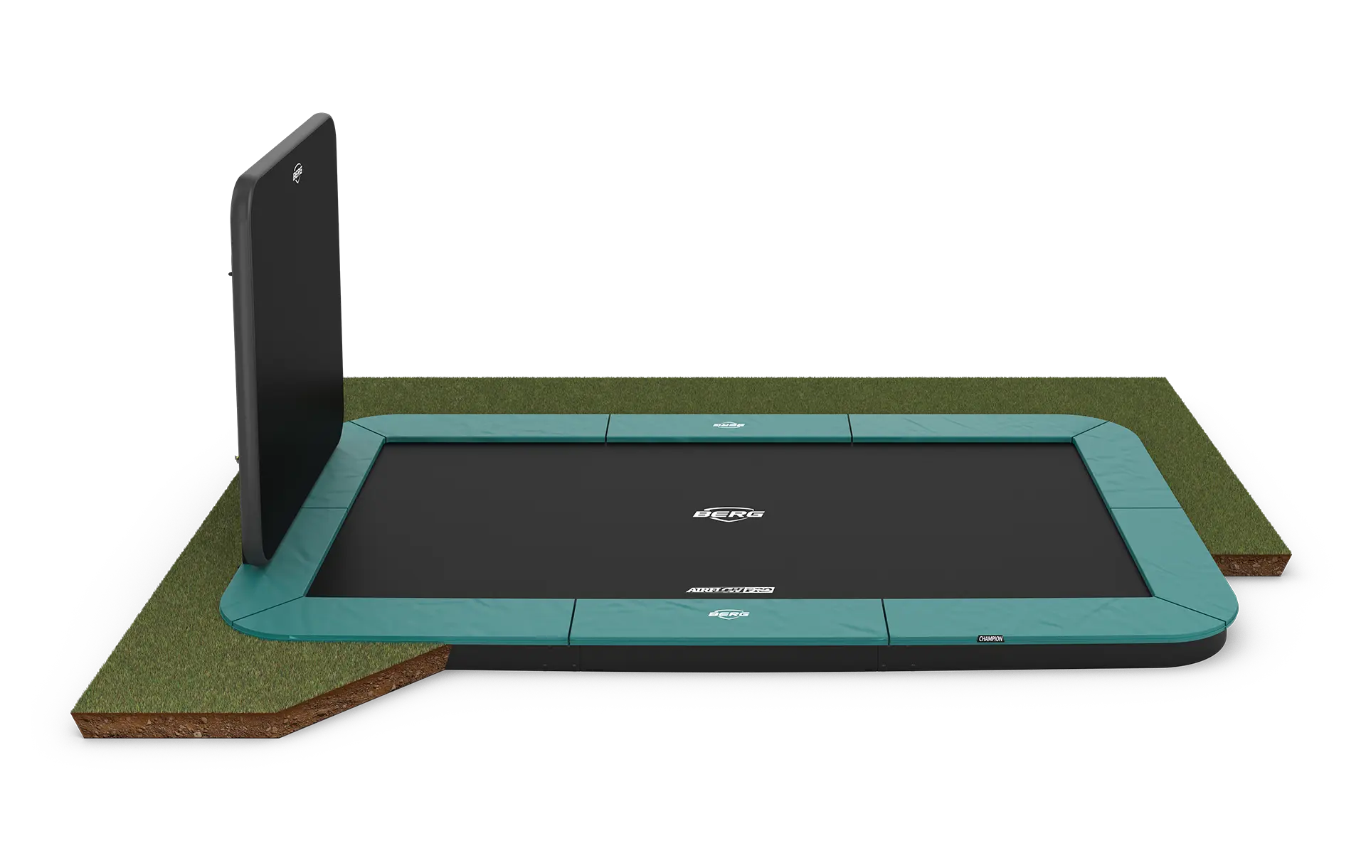 BERG SPORTS Ultim Champion FlatGround 410 Green + AeroWall