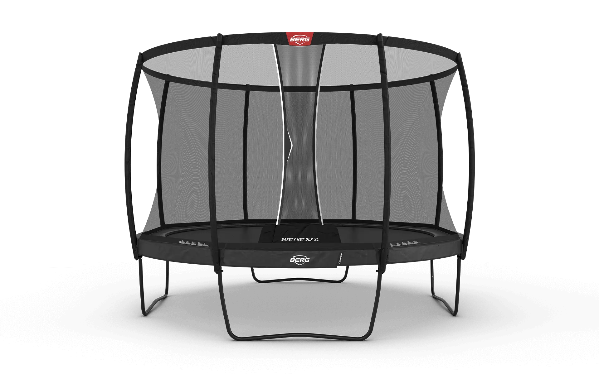 BERG Champion Regular 430 Grau + Sicherheitsnetz DLX XL